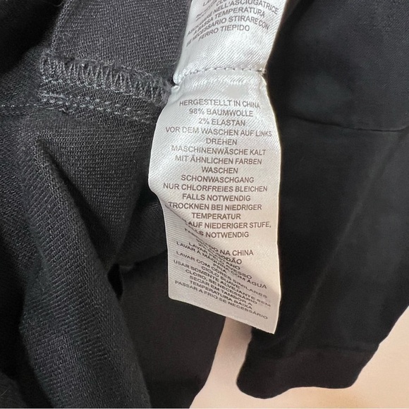 Current Elliot Black Shortall Denim Long Sleeve Collared Women’s Romper Sz 4 - Picture 9 of 13